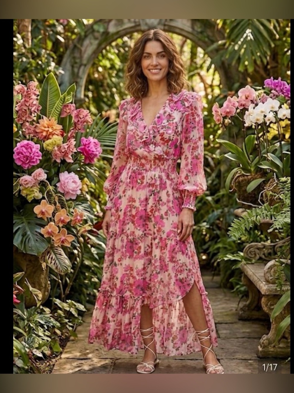 MISA LOS ANGELES Samantha Floral Dress